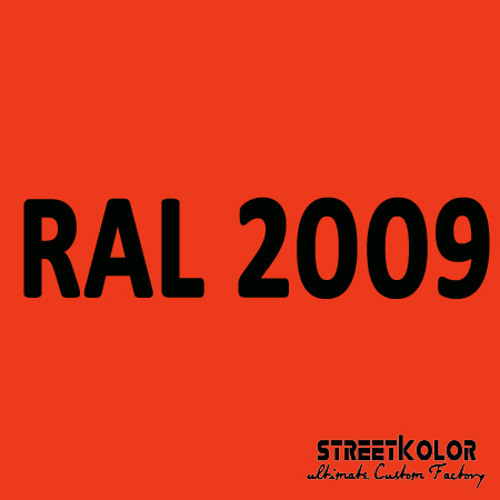 RAL 2009 akrylová auto farba lesklá alebo matná 1 liter + tužidlo + riedidlo