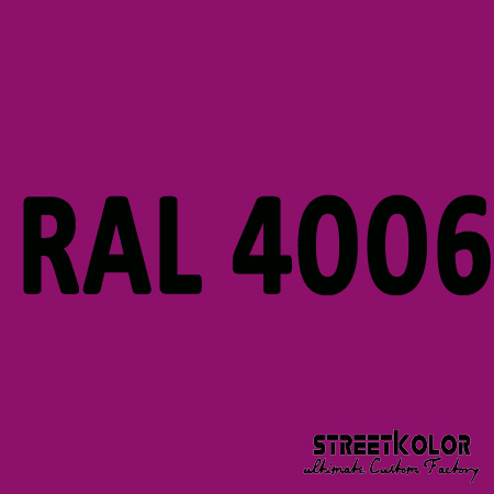 RAL 4006 akrylová auto farba lesklá alebo matná 1 liter + tužidlo + riedidlo