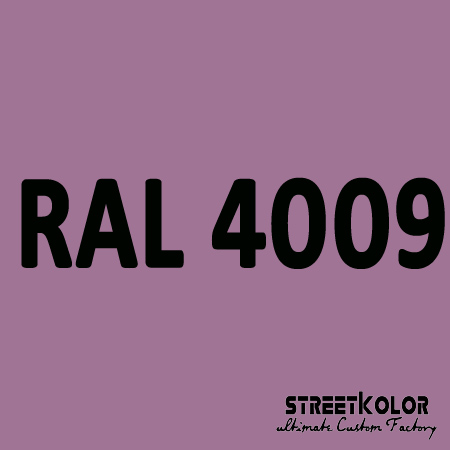 RAL 4009 akrylová auto farba lesklá alebo matná 1 liter + tužidlo + riedidlo