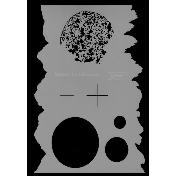 Airbrush šablóna Harder&Steenbeck, formát A4 - 210 x 297 mm