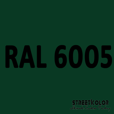 RAL 6005 uretánová auto farba lesklá alebo matná 1 liter + tužidlo + riedidlo