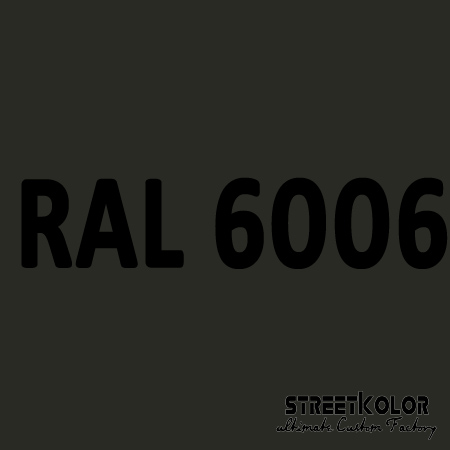 RAL 6006 uretánová auto farba lesklá alebo matná 1 liter + tužidlo + riedidlo