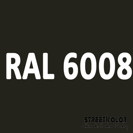 RAL 6008 uretánová auto farba lesklá alebo matná 1 liter + tužidlo + riedidlo