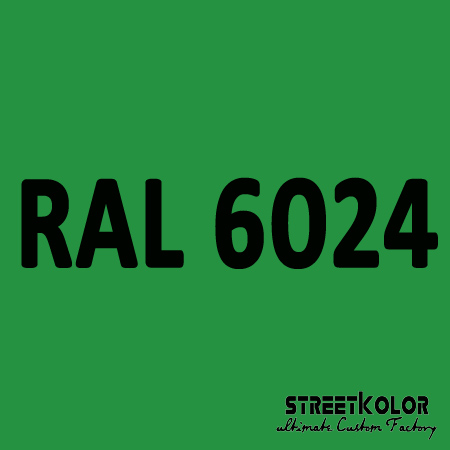 RAL 6024 uretánová auto farba lesklá alebo matná 1 liter + tužidlo + riedidlo