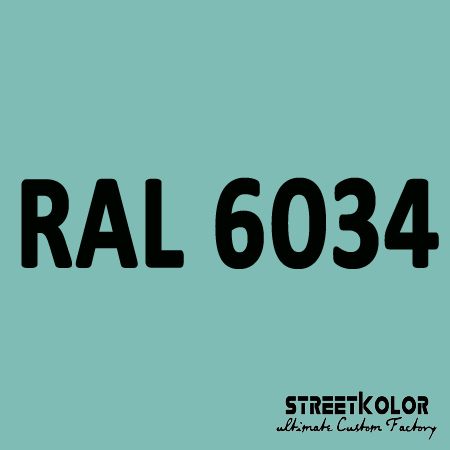 RAL 6034 uretánová auto farba lesklá alebo matná 1 liter + tužidlo + riedidlo