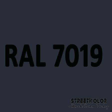 RAL 7019 uretánová auto farba lesklá alebo matná 1 liter + tužidlo + riedidlo