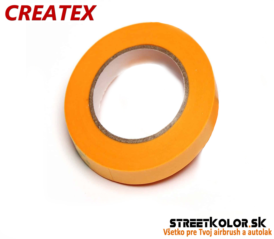 Obrysová a prechodová páska: PVC: 10mm x 18m, CreateX, 1 kus