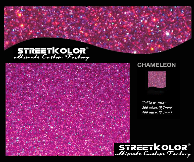 KolorPearl Brilliant farba riedidlová, Odtieň Chameleón Purpurový,200micro