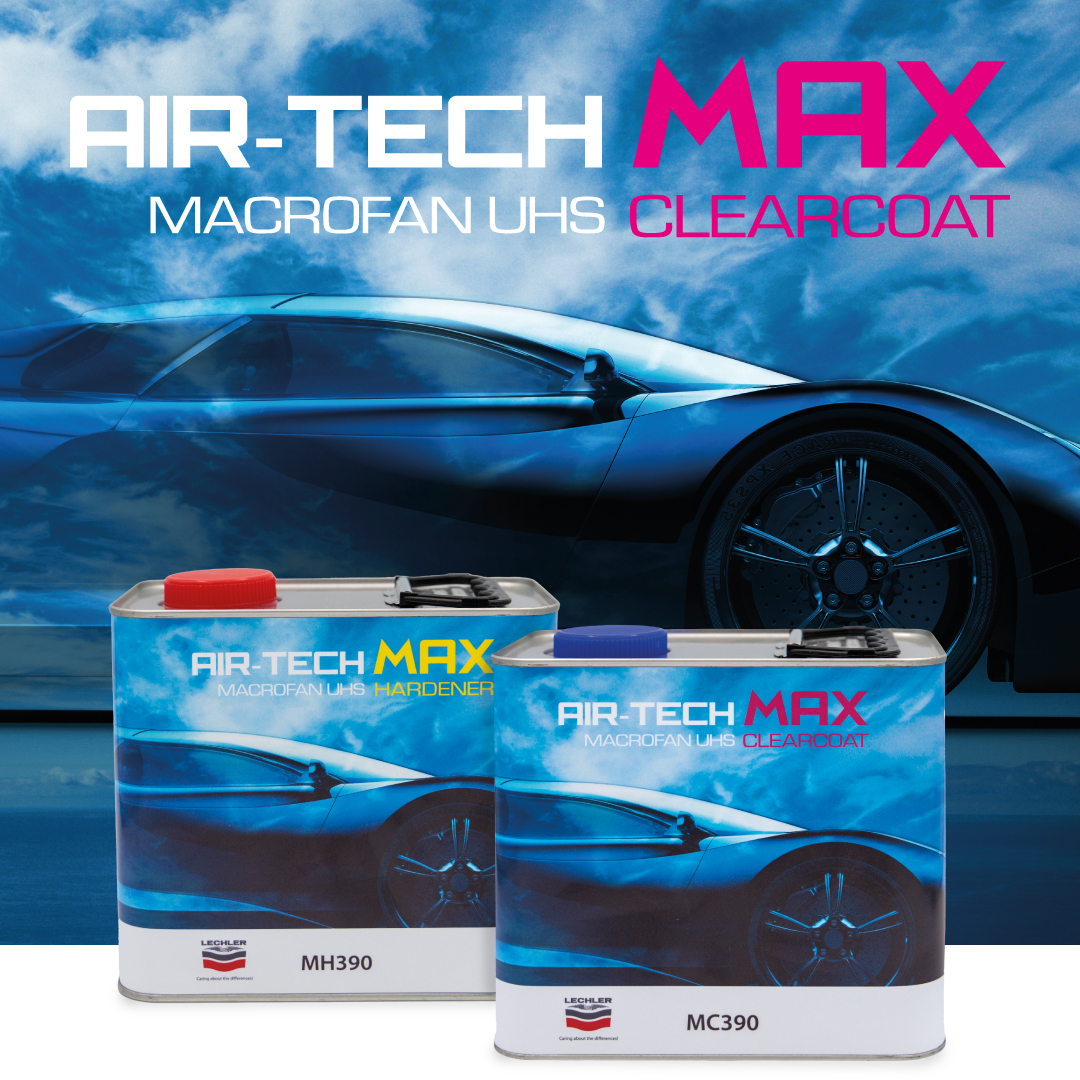 LECHLER AIRTECH MAX UHS MC390 extra rýchly lak 1:1, 2,5L laku + 2,5L tužidla