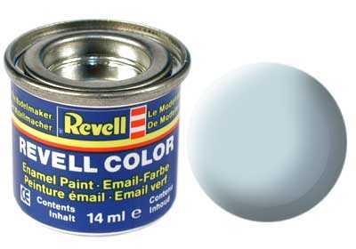 REVELL 49 Svetlá modrá matná syntetická modelárska farba, 14ml