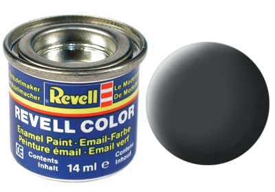 REVELL 77 Prachová šedá matná syntetická modelárska farba (RAL7012), 14ml