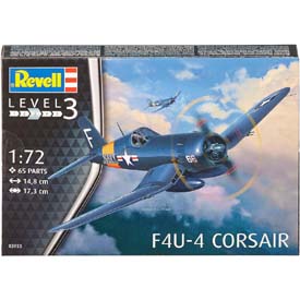 Revell F4U-4 Corsair Model Set lietadlo 1:72, 65 dielov