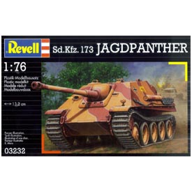 Revell Sd.Kfz 173 Jagdpanther Model Set tank 1:76, 51 dielov