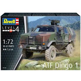 Revell ATF Dingo 1 Model Set Military 1:72, 65 dielov