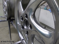 Full Chrome Porsche Wheels by KustomPaint Rudina © streetkolor.sk,streetkolor.com, StreetBitches Slovakia & KustomPaint Rudina