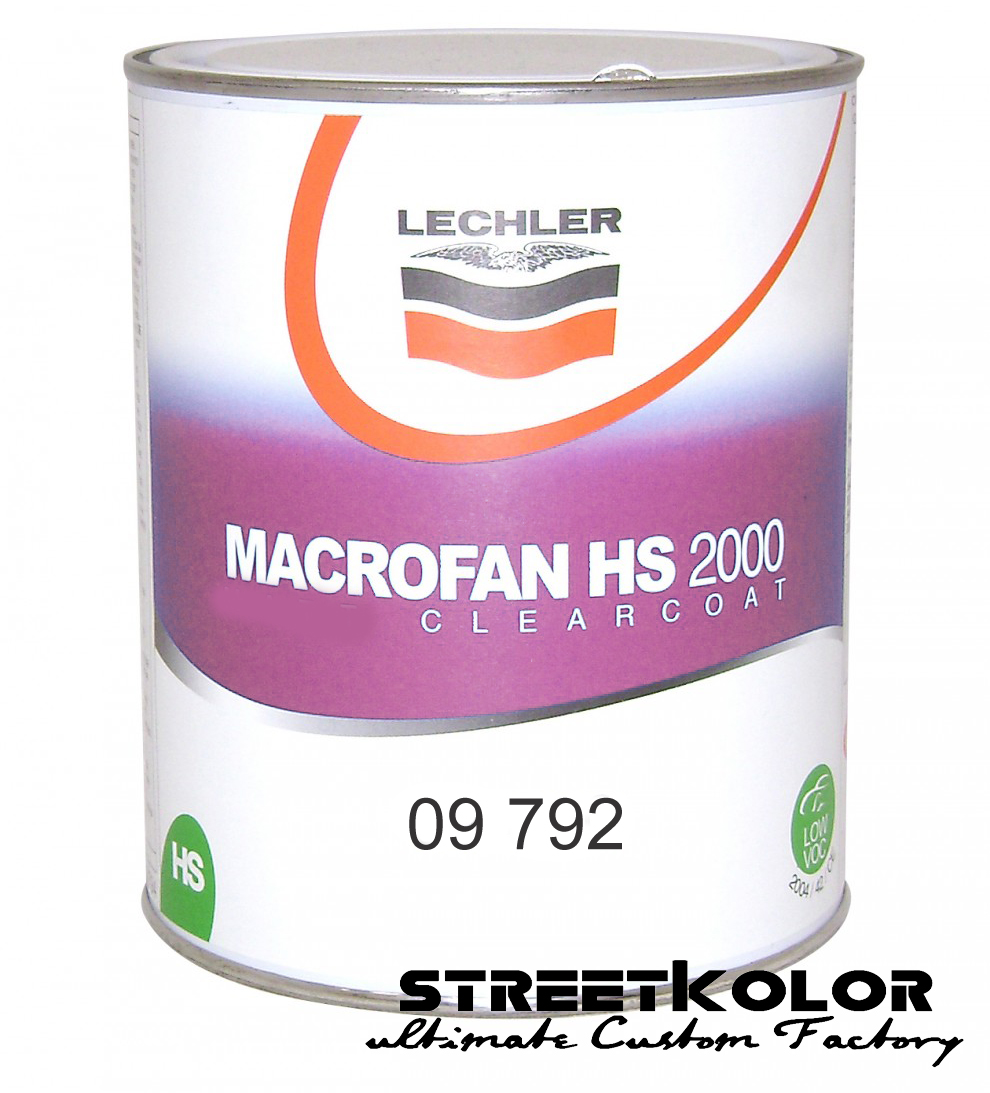 Číry lak Lechler Macrofan HS-2000, 1000 ml bez tužidla