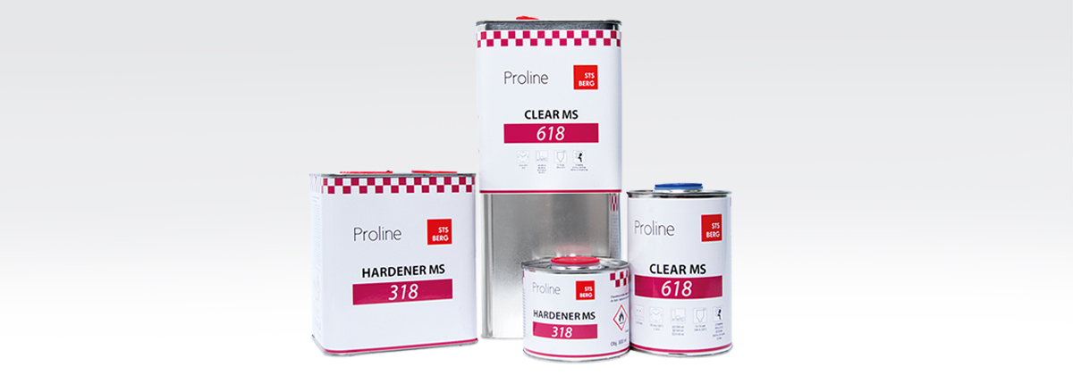 Akrylový číry lak PROLINE 617 PREMIUM HS 2:1 (5l laku + 2,5l tužidla + riedidlo)