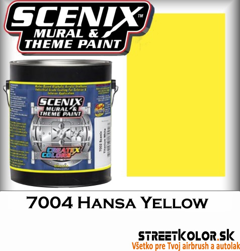 CreateX Scenix 7004 Hansa Yellow farba 3,8 l + 4015 aktivátor 60 ml
