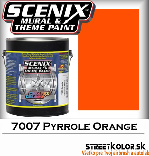 CreateX Scenix 7007 Pyrrole orange farba 3,8 l + 4015 aktivátor 60 ml