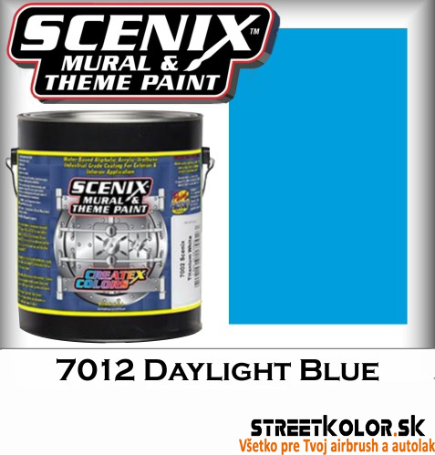 CreateX Scenix 7012 Daylight Blue farba 3,8 l + 4015 aktivátor 60 ml