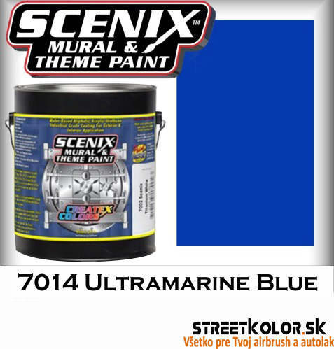 CreateX Scenix 7014 Ultramarine Blue farba 3,8 l + 4015 aktivátor 60 ml