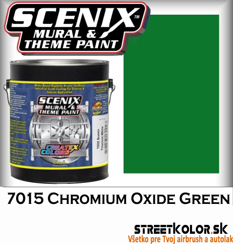 CreateX Scenix 7015 Chr. Oxide Green farba 3,8 l + 4015 aktivátor 60 ml