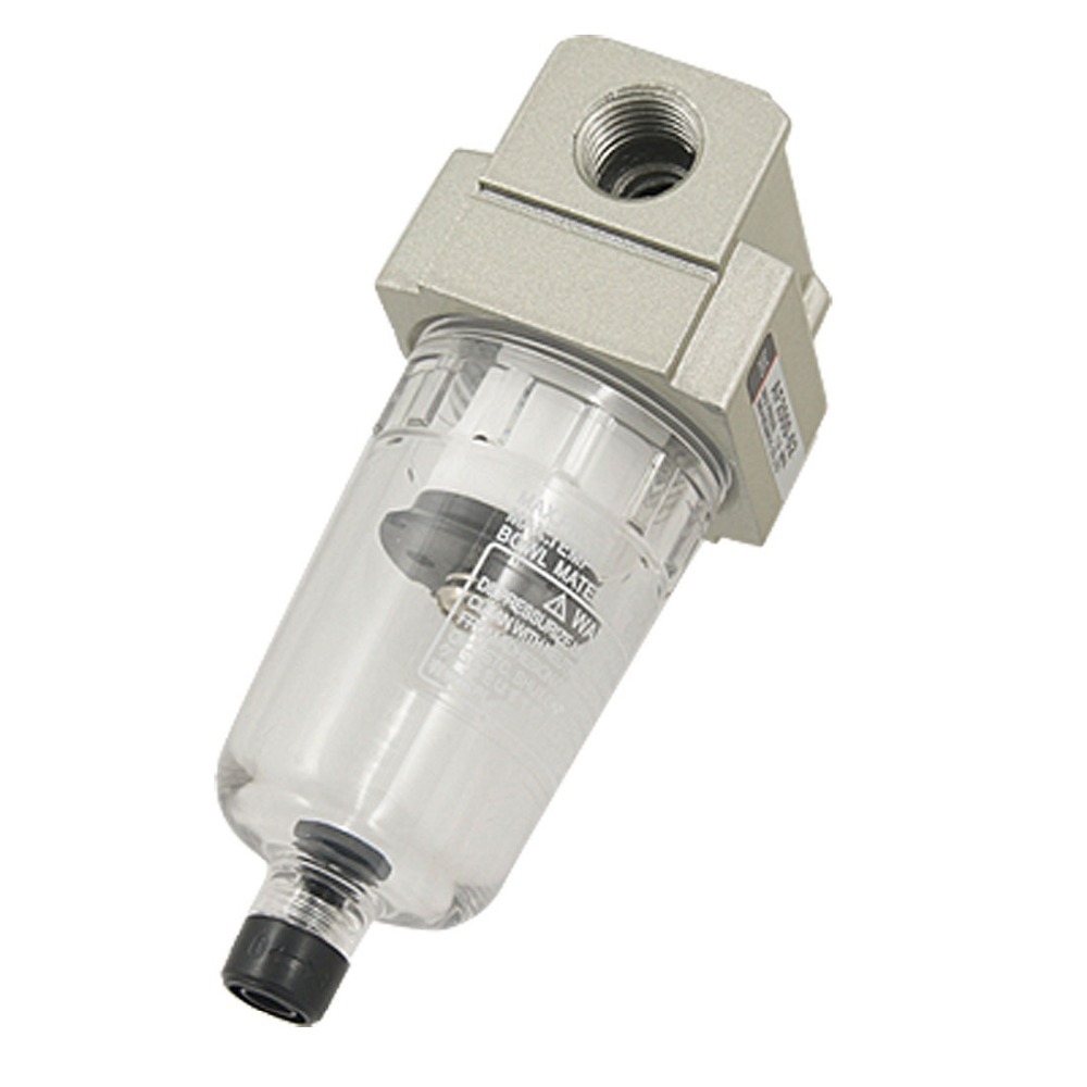 Filter vzduchu-odkaľovač,  automatický vypúšťací ventil, vnútorný závit:1/4"