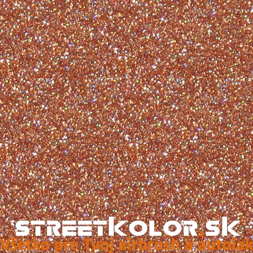 KolorPearl Brilliant farba riedidlová, Odtieň Hologram Svetlý Medený,400micro