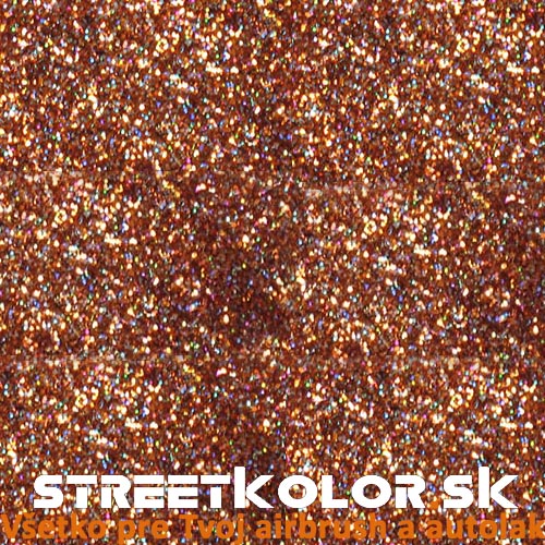 KolorPearl Brilliant farba riedidlová, Odtieň Hologram Medený,400micro
