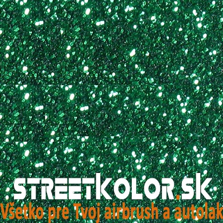 KolorPearl Brilliant farba riedidlová, Odtieň Perleť Tmavá Zelená,400micro