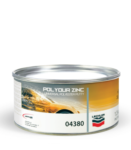 Lechler Polydur zinc, Univerzálny stierkový polyesterový tmel (git), 2,5kg
