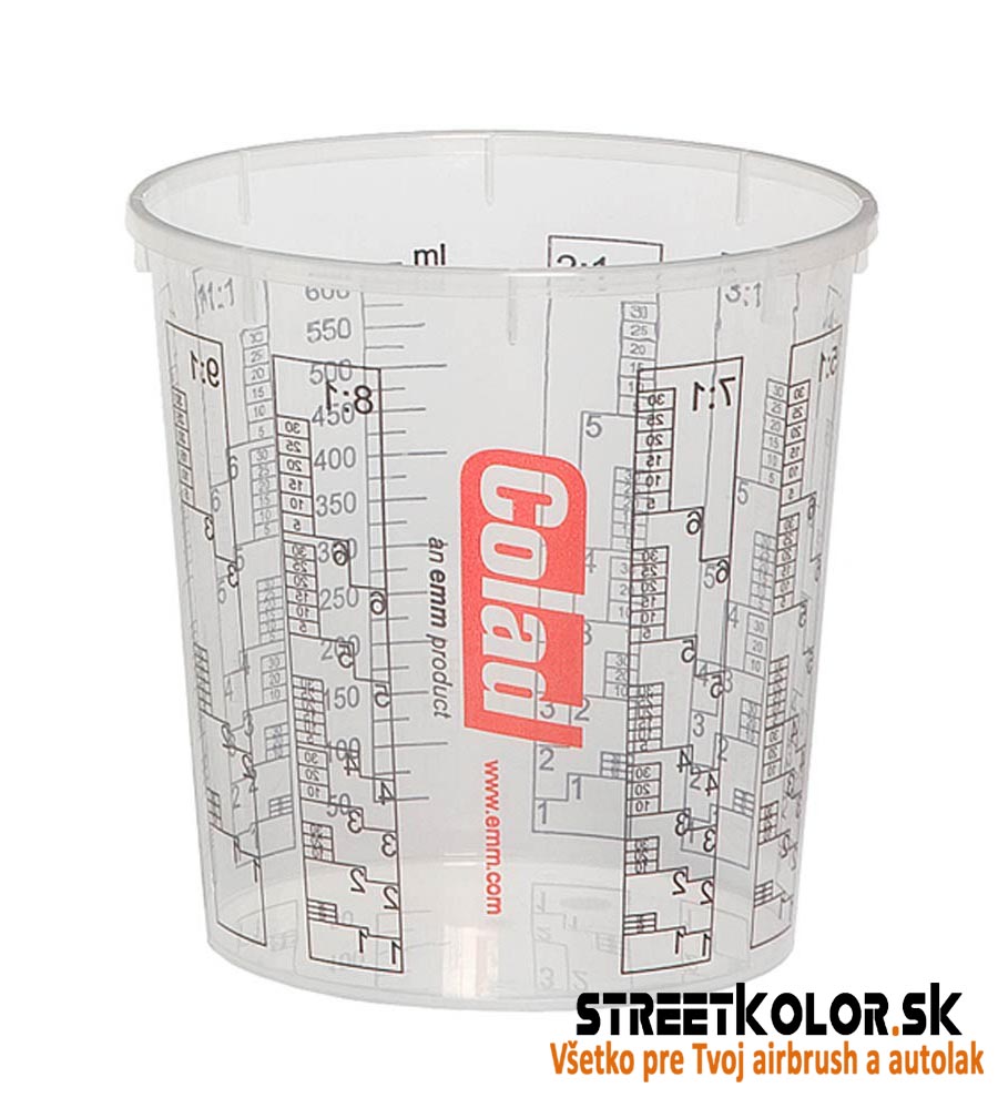 Miešací pohár bez viečka Colad 1400 ml -  Na miešanie farieb a lakov