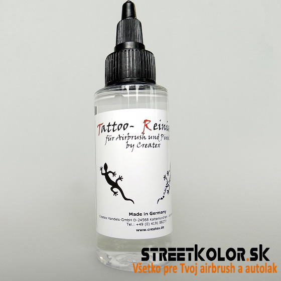 CreateX čistiaci a dezinfekčný alkohol pre tetovanie, ISO 99%, 120ml