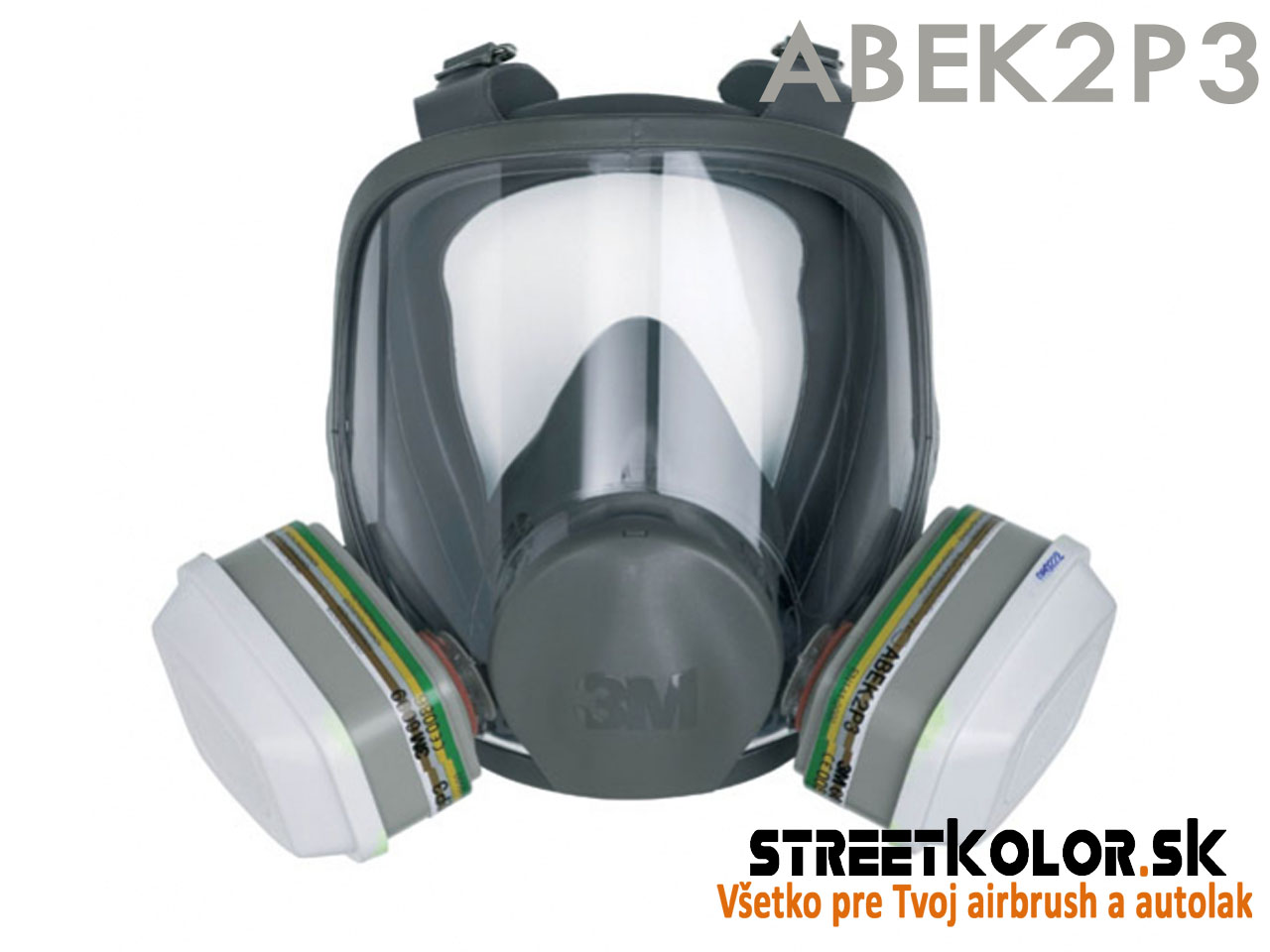 3M™ Celotvárová maska 6900,filter 6099 ABEK2P3 s prachovým filtrom P3