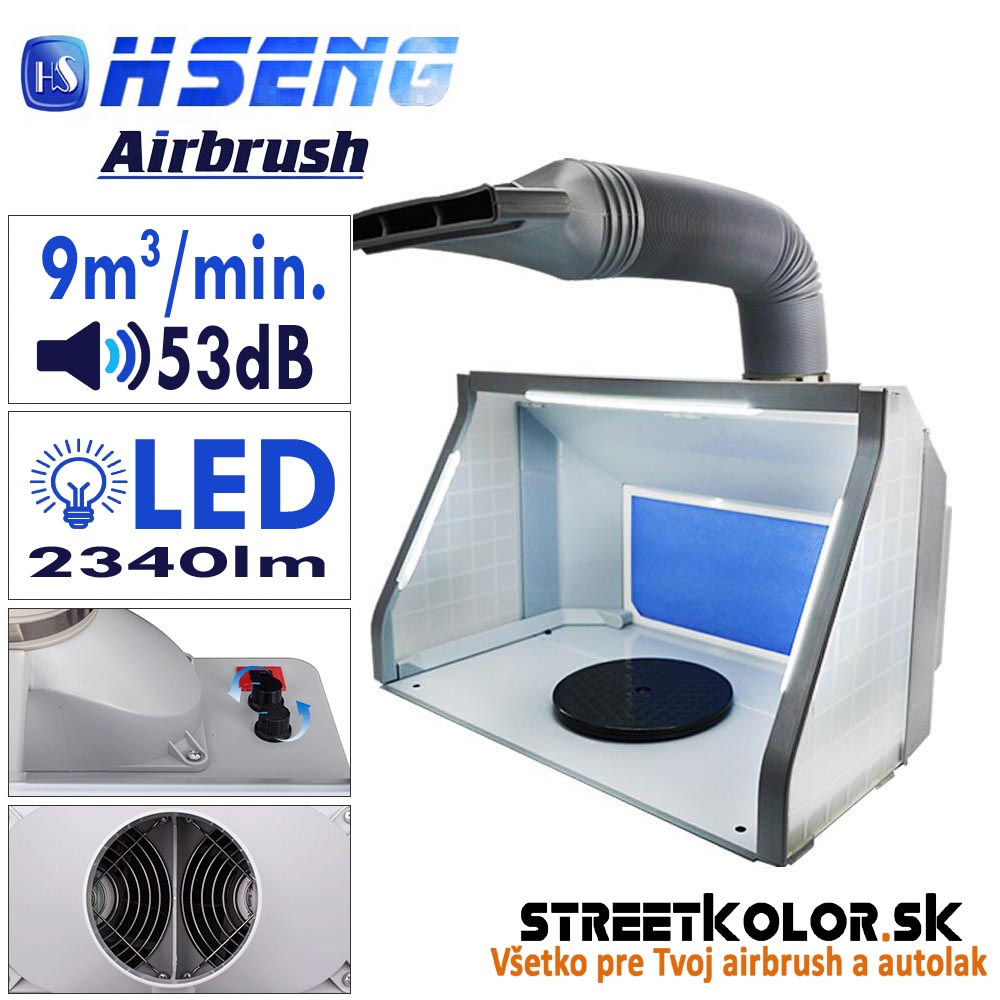 ZÁVÄZNÁ PREDOBJEDNÁVKA:Striekací box s 2 ventilátormi,reguláciou, DOD: 4-5/2023