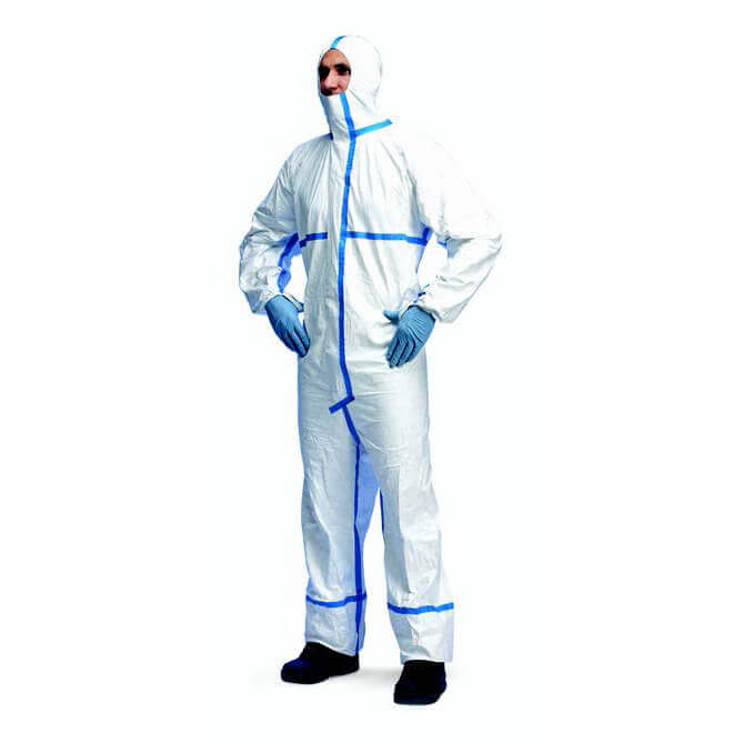 Lakérnický Overal Tyvek 600 Plus, Bielo Modrý, veľkosť: 2XL,