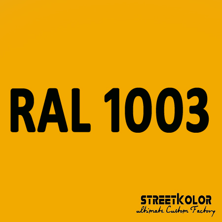 RAL 1003 akrylová auto farba lesklá alebo matná 1 liter + tužidlo + riedidlo