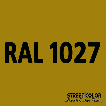RAL 1027 akrylová auto farba lesklá alebo matná 1 liter + tužidlo + riedidlo