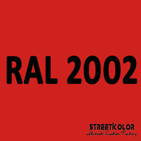 RAL 2002 akrylová auto farba lesklá alebo matná 1 liter + tužidlo + riedidlo
