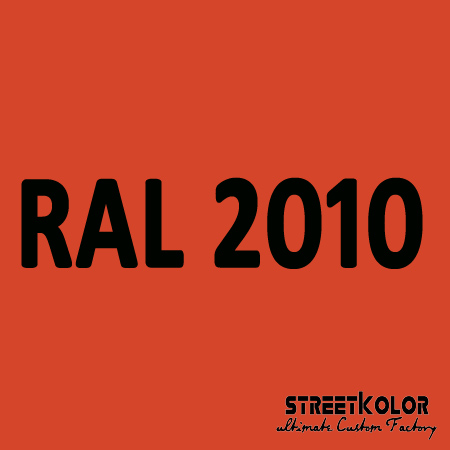 RAL 2010 akrylová auto farba lesklá alebo matná 1 liter + tužidlo + riedidlo