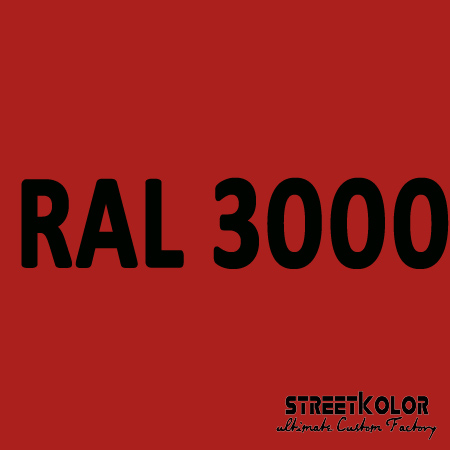 RAL 3000 akrylová auto farba lesklá alebo matná 1 liter + tužidlo + riedidlo