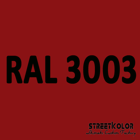 RAL 3003 akrylová auto farba lesklá alebo matná 1 liter + tužidlo + riedidlo