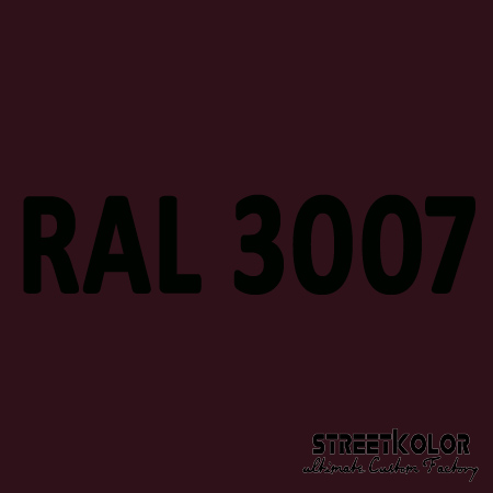 RAL 3007 akrylová auto farba lesklá alebo matná 1 liter + tužidlo + riedidlo