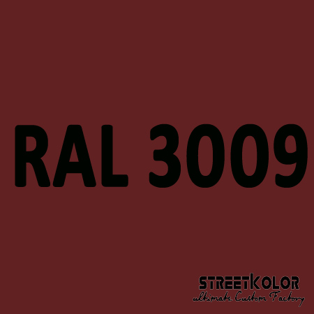 RAL 3009 akrylová auto farba lesklá alebo matná 1 liter + tužidlo + riedidlo