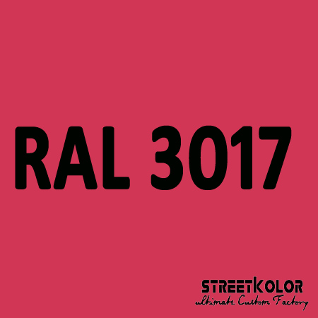 RAL 3017 akrylová auto farba lesklá alebo matná 1 liter + tužidlo + riedidlo