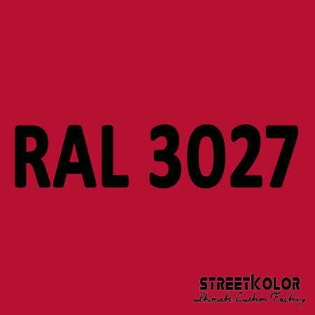 RAL 3027 akrylová auto farba lesklá alebo matná 1 liter + tužidlo + riedidlo