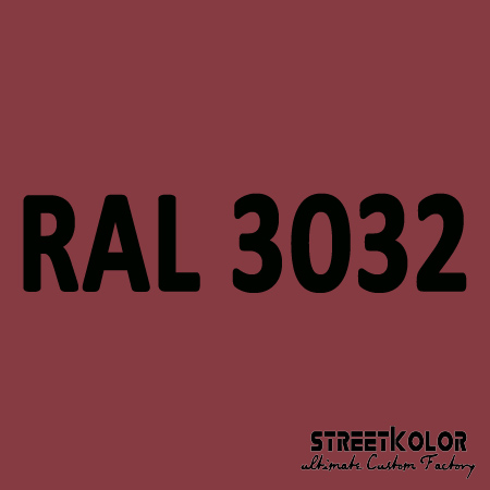RAL 3032 akrylová auto farba lesklá alebo matná 1 liter + tužidlo + riedidlo