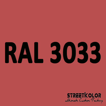 RAL 3033 akrylová auto farba lesklá alebo matná 1 liter + tužidlo + riedidlo