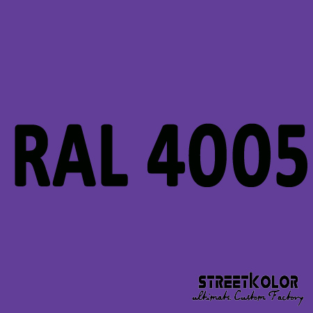 RAL 4005 akrylová auto farba lesklá alebo matná 1 liter + tužidlo + riedidlo