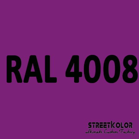 RAL 4008 Akrylová auto farba lesklá alebo matná 1 liter + tužidlo + riedidlo